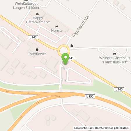 Standortübersicht der Strom (Elektro) Tankstelle: innogy SE in 54340, Longuich