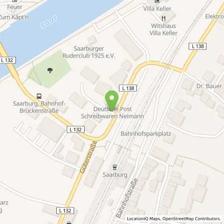 Standortübersicht der Tankstelle innogy eMobility Solutions GmbH in 54439 Saarburg