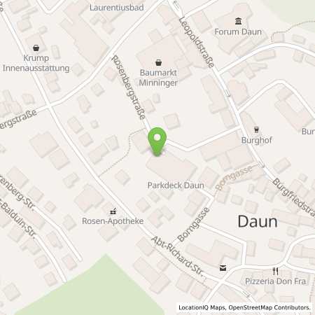 Standortübersicht der Strom (Elektro) Tankstelle: HYMES Networks GmbH in 54550, Daun