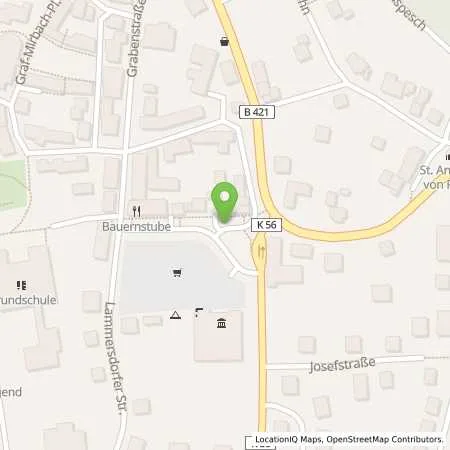 Standortübersicht der Tankstelle innogy eMobility Solutions GmbH in 54576 Hillesheim