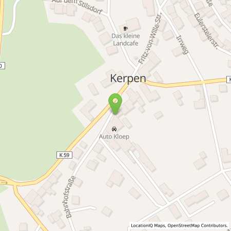 Standortübersicht der Strom (Elektro) Tankstelle: Auto Kloep in 54578, Kerpen