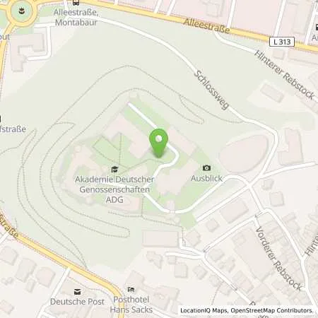 Standortübersicht der Tankstelle Akademie Deutscher Genossenschaften ADG in 56410 Montabaur
