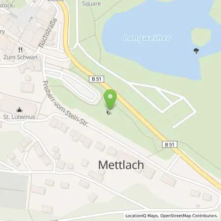 Standortübersicht der Tankstelle energis GmbH in 66693 Mettlach