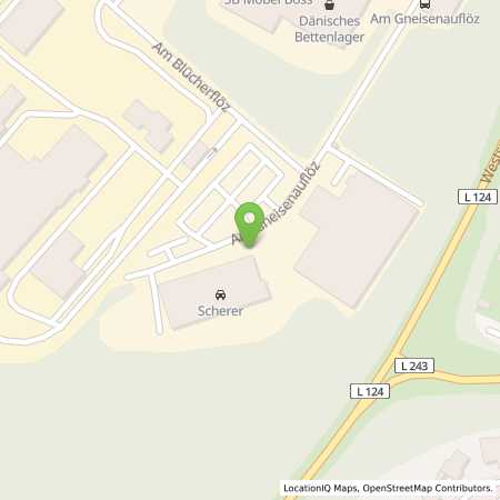 Standortübersicht der Strom (Elektro) Tankstelle: Scherer GmbH & Co. KG, Homburg in 66538, Neunkirchen