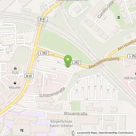 Standortübersicht der Tankstelle Energie SaarLorLux AG in 66111 Saarbrücken