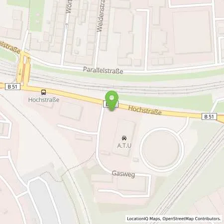 Standortübersicht der Tankstelle Allego GmbH in 66115 Saarbrücken