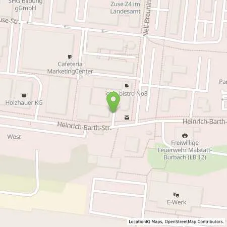 Standortübersicht der Tankstelle Energie SaarLorLux AG in 66115 Saarbrücken