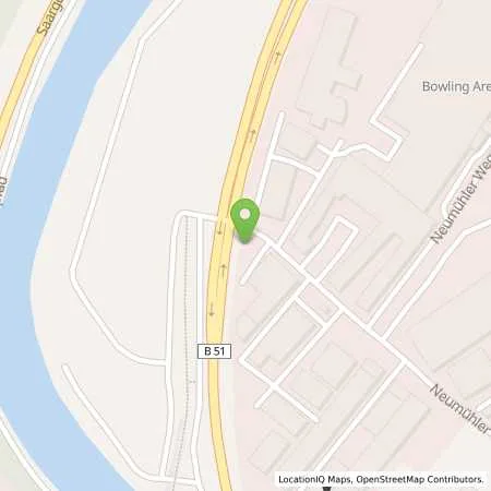 Standortübersicht der Tankstelle Allego GmbH in 66130 Saarbrüuecken