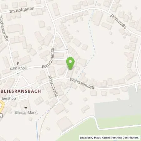 Standortübersicht der Tankstelle Privatperson in 66271 Bliesransbach