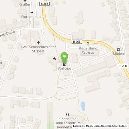 Standortübersicht der Tankstelle energis GmbH in 66292 Riegelsberg