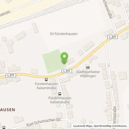 Standortübersicht der Tankstelle Stadtwerke Völklingen Vertrieb GmbH in 66333 Völklingen