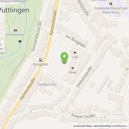 Standortübersicht der Tankstelle energis GmbH in 66346 Püttlingen