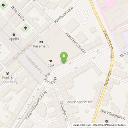 Standortübersicht der Tankstelle Stadtwerke Saarlouis GmbH in 66740 Saarlouis