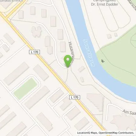 Standortübersicht der Tankstelle Stadtwerke Saarlouis GmbH in 66740 Saarlouis