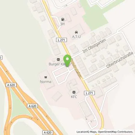 Standortübersicht der Tankstelle Stadtwerke Saarlouis GmbH in 66740 Saarlouis