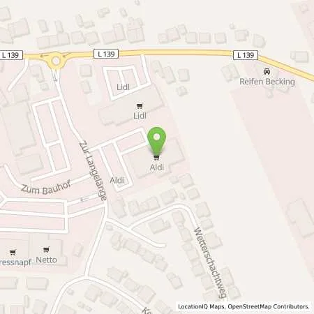 Standortübersicht der Tankstelle ALDI SÜD in 66773 Schwalbach