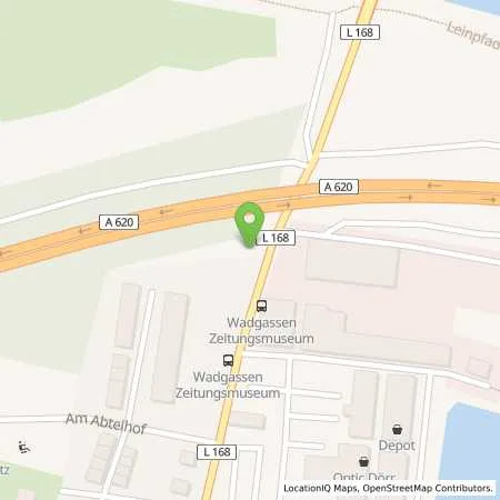 Standortübersicht der Tankstelle Gemeindewerke Wadgassen GmbH in 66787 Wadgassen