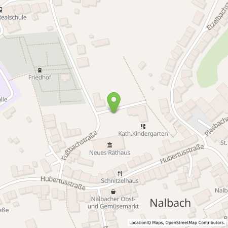 Standortübersicht der Strom (Elektro) Tankstelle: energis GmbH in 66809, Nalbach