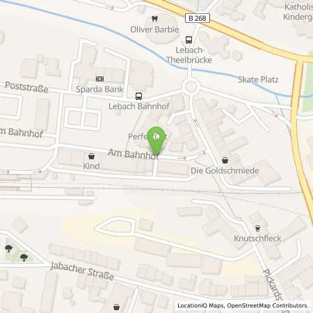 Standortübersicht der Tankstelle energis GmbH in 66822 Lebach