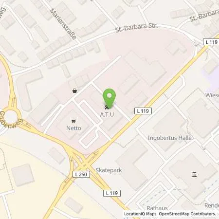 Standortübersicht der Tankstelle Allego GmbH in 66386 St. Ingbert