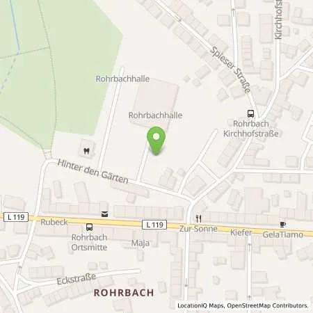 Standortübersicht der Tankstelle Stadt St. Ingbert in 66386 St. Ingbert