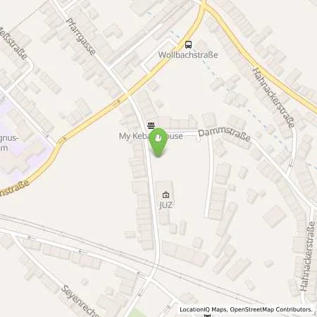 Standortübersicht der Tankstelle Stadt St. Ingbert in 66386 St. Ingbert