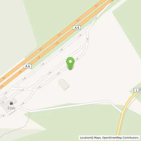 Standortübersicht der Tankstelle EnBW mobility+ AG und Co.KG in 66424 Homburg