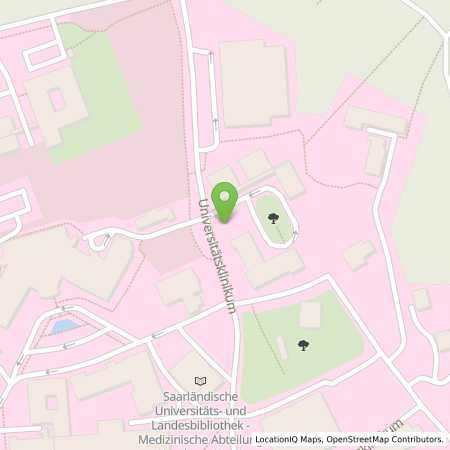 Standortübersicht der Strom (Elektro) Tankstelle: Stadtwerke Homburg GmbH in 66424, Homburg