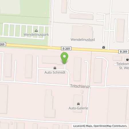 Standortübersicht der Strom (Elektro) Tankstelle: Schmidt GmbH in 66606, Sankt Wendel