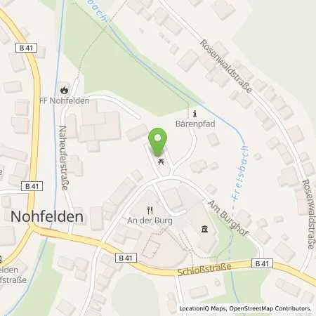 Standortübersicht der Tankstelle energis GmbH in 66625 Nohfelden