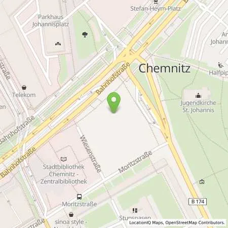 Standortübersicht der Tankstelle eins energie in sachsen GmbH & Co. KG in 09111 Chemnitz