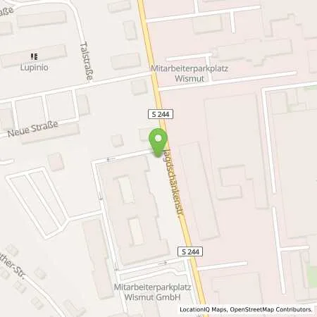 Standortübersicht der Tankstelle eins energie in sachsen GmbH & Co. KG in 09117 Chemnitz