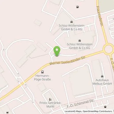 Standortübersicht der Tankstelle eins energie in sachsen GmbH & Co. KG in 09120 Chemnitz