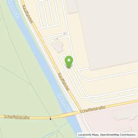 Standortübersicht der Tankstelle VW Group Charging GmbH in 09120 Chemnitz