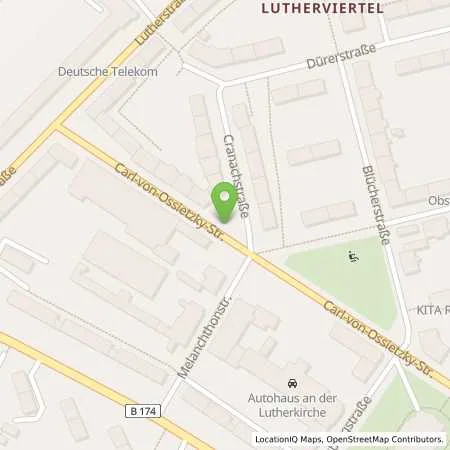 Standortübersicht der Tankstelle eins energie in sachsen GmbH & Co. KG in 09126 Chemnitz