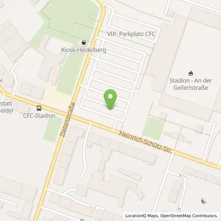 Standortübersicht der Tankstelle eins energie in sachsen GmbH & Co. KG in 09130 Chemnitz