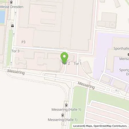 Standortübersicht der Tankstelle SachsenEnergie AG in 01067 Dresden