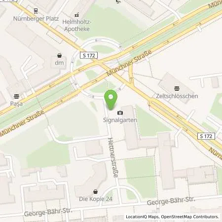 Standortübersicht der Tankstelle SachsenEnergie AG in 01069 Dresden