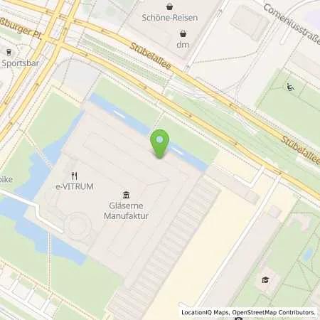 Standortübersicht der Tankstelle VW Kraftwerk GmbH in 01069 Dresden