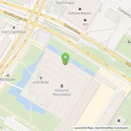 Standortübersicht der Tankstelle VW Kraftwerk GmbH in 01069 Dresden