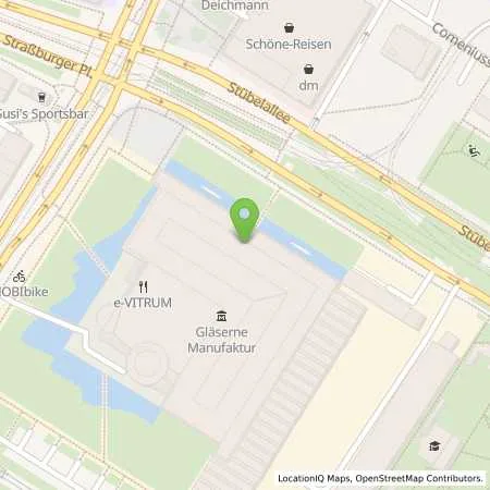 Standortübersicht der Tankstelle VW Kraftwerk GmbH in 01069 Dresden