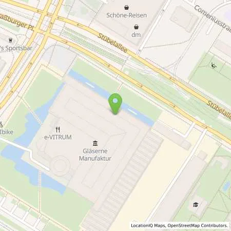 Standortübersicht der Tankstelle VW Kraftwerk GmbH in 01069 Dresden