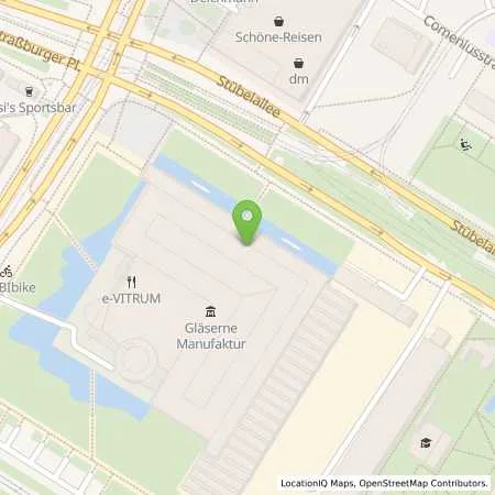 Standortübersicht der Tankstelle VW Kraftwerk GmbH in 01069 Dresden