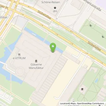 Standortübersicht der Tankstelle VW Kraftwerk GmbH in 01069 Dresden