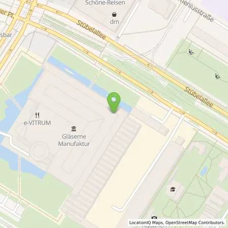 Standortübersicht der Tankstelle VW Kraftwerk GmbH in 01069 Dresden