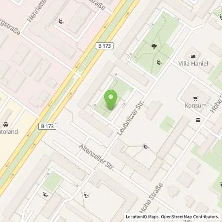 Standortübersicht der Tankstelle Vonovia Energie Service GmbH in 01069 Dresden