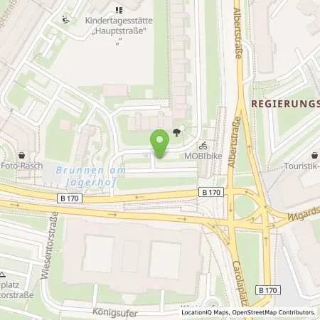 Standortübersicht der Tankstelle SachsenEnergie AG in 01097 Dresden