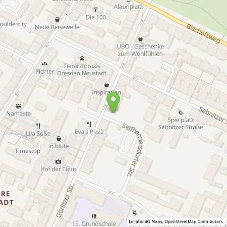 Standortübersicht der Tankstelle SachsenEnergie AG in 01099 Dresden