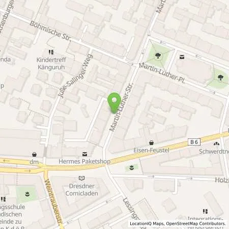 Standortübersicht der Tankstelle SachsenEnergie AG in 01099 Dresden