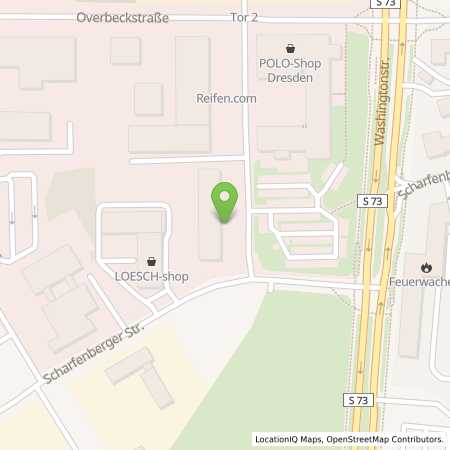 Standortübersicht der Strom (Elektro) Tankstelle: SachsenEnergie AG in 01139, Dresden
